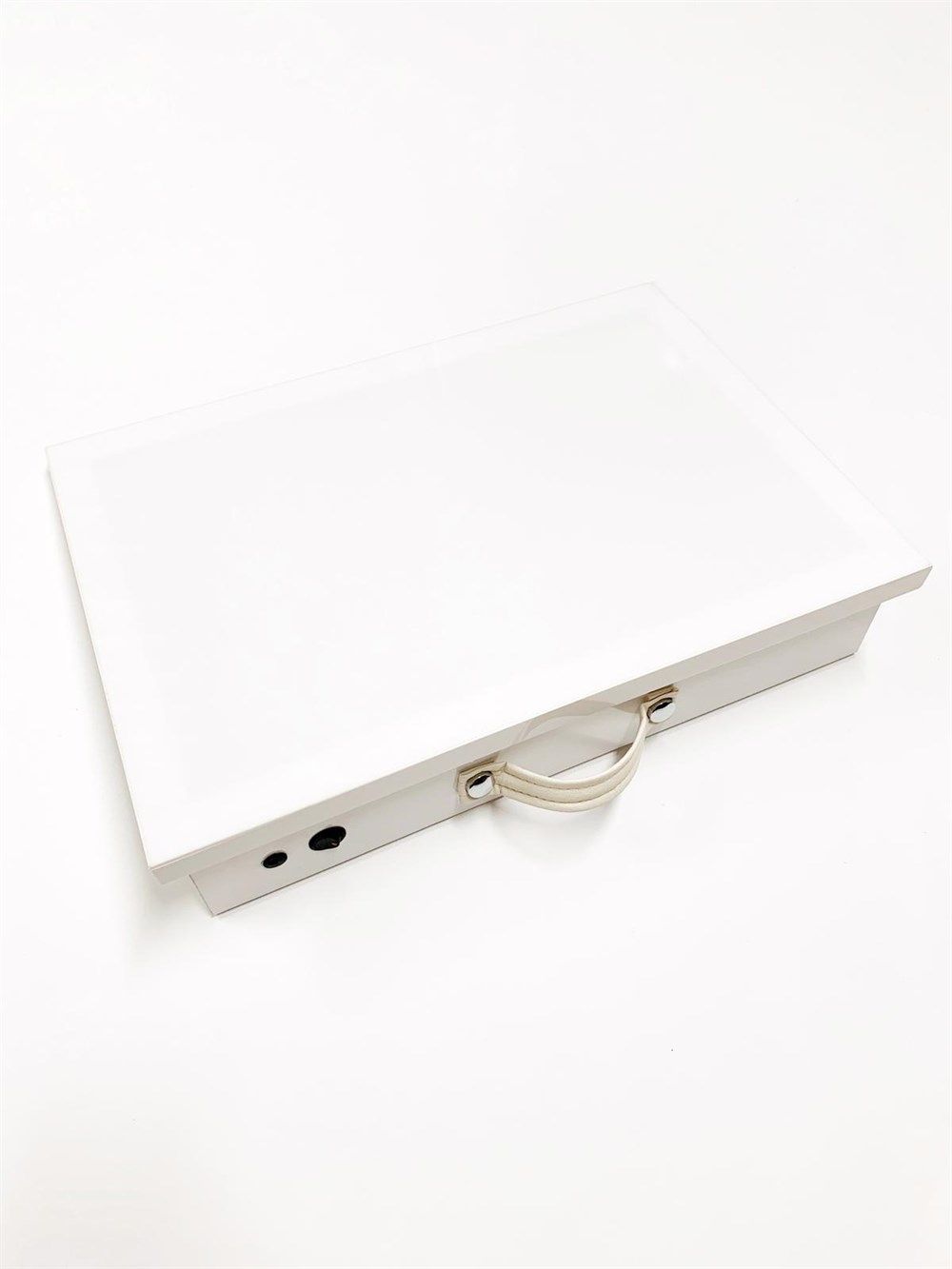 Tiryakiart 50x70 cm Led Işıklı Flexi Hat Yazı Masası Büyük Beyaz